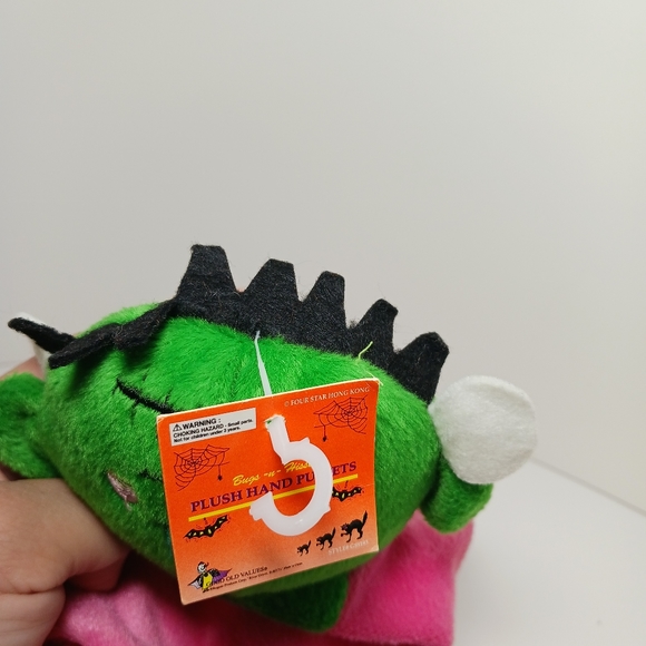 Four Star Bugs-n-Hisses Plush Hand Puppets 2001 Monster - Picture 14 of 14